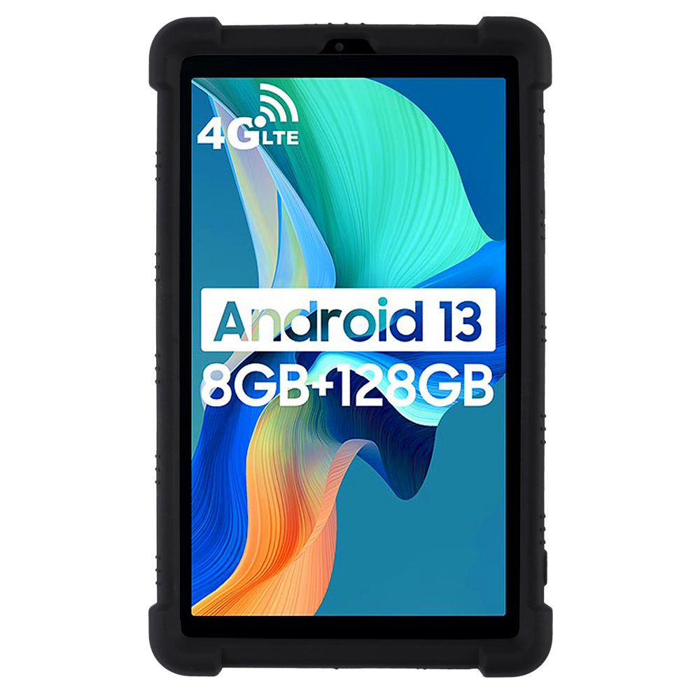 For Blackview Tab 60 Silicone Tablet Case Scratch-resistant Back Cover with PC Kickstand For Blackview Tab 60 Silicone Tablet Case Scratch-resistant Back Cover with PC Kickstand